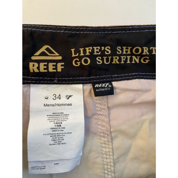 Reef board trunks swim shorts 34 color block - Picture 5 of 7